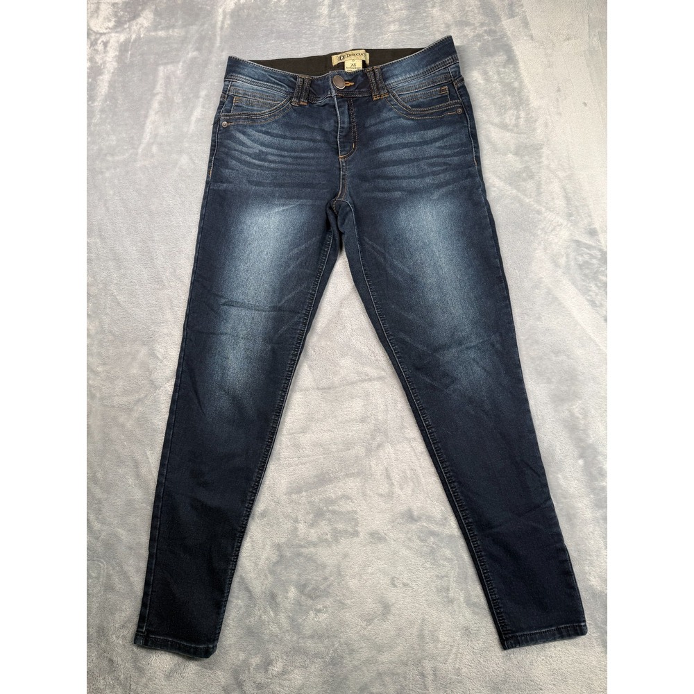 Democracy Ab Technology Jeans Women 6 Blue Denim Streetwear 5 Pockets Skinny Leg